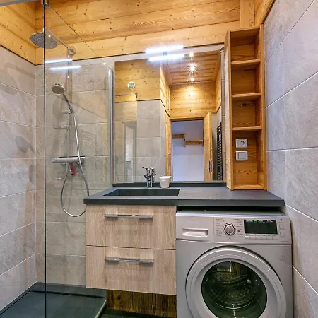 Grand Studio Cabine, Balcon, Parking, Centre La Clusaz - Fr-1-437-85 Exterior photo